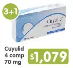Arteli Cuyulid 4 comp 70 mg oferta
