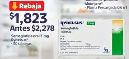 Walmart Rybelsus semaglutida oral oferta