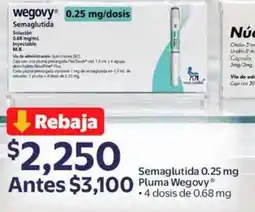 Walmart Express Wegovy pluma semaglutida oferta