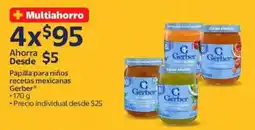 Walmart Gerber papilla para niños recetas mexicanas oferta