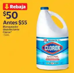 Walmart Clorox blanqueador desinfectante oferta