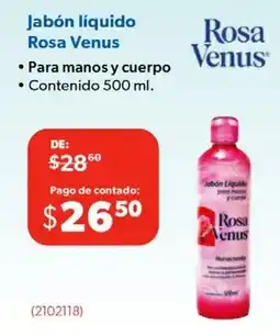 Ofix Rosa Venus Jabón líquido para manos y cuerpo oferta