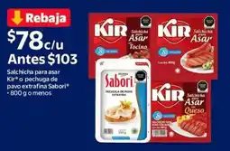 Walmart Express Kir salchicha para asar tocino oferta