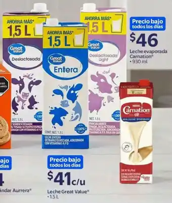 Great Value Leche Entera