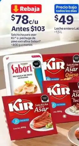 Walmart Kir salchicha para asar oferta