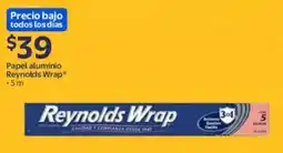 Walmart reynolds wrap papel aluminio oferta