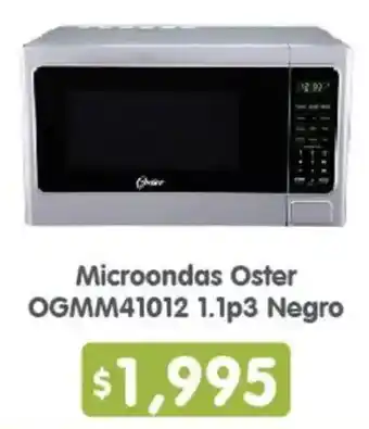 Arteli Oster Microondas OGMM41012 1.1p3 Negro oferta