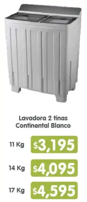 Arteli Continental Lavadora 2 tin oferta