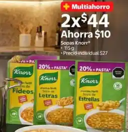 Walmart Knorr Sopas oferta