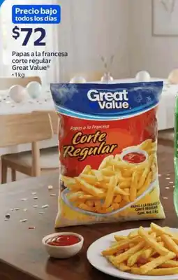 Walmart Express Great Value Papas a la Francesa Corte Regular oferta