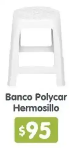 Arteli Polycar Banco Hermosillo oferta