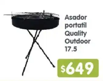 Arteli Asador portatil Quality Outdoor oferta