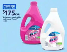 Walmart Express Vanish quitamanchas liquido multiusos oferta
