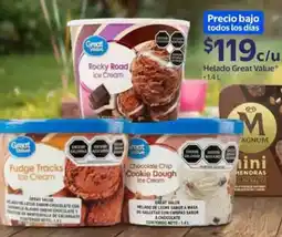 Walmart Great value helado oferta
