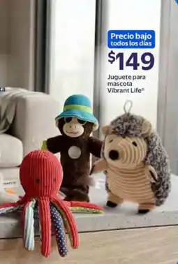 Walmart Vibrant life juguete para mascota oferta