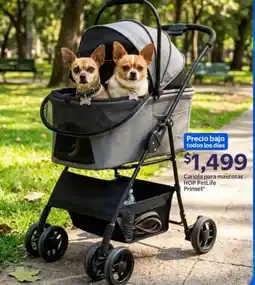 Walmart Hop petlife prinsel cariola para mascotas oferta