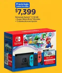 Walmart Nintendo Switch 1.1 32 GB oferta