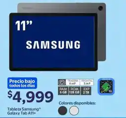 Walmart Samsung Galaxy Tab A11+ oferta