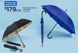 Walmart Paraguas macana o reforzado oferta