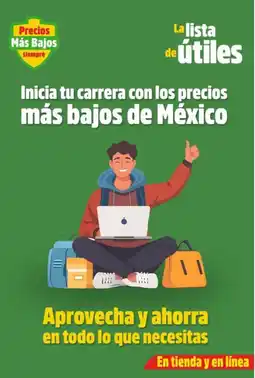 Bodega Aurrerá La lista de útiles oferta