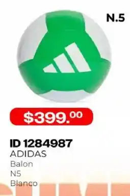 Price Shoes Adidas balon n5 blanco oferta