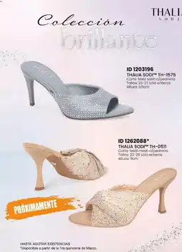 Price Shoes Thalia Sodi Colección brillante oferta