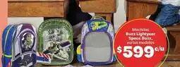 Soriana Híper Beyond - mochilas buzz lightyear space buzz oferta