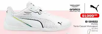 Puma tenis casual motosport