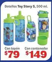 Soriana Híper Toy story - botellas 5 oferta