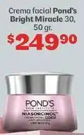 Soriana Híper Pond's - crema facial bright miracle oferta