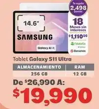 Soriana Híper Samsung - tablet galaxy s11 ultra oferta