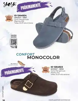 Price Shoes Shosh confort monocolor oferta