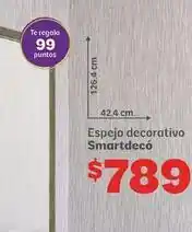 Soriana Híper Espejo decorativo oferta