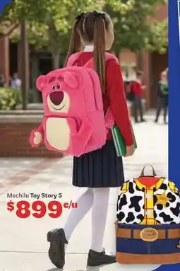 Soriana Híper Toy story - mochila 5 oferta