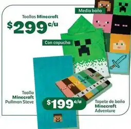Soriana Híper Minecraft - toallas oferta