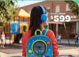 Soriana Híper Mochila stitch oferta