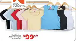 Soriana Híper Tops básicos oferta