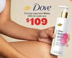 Soriana Híper Dove - cremas corporales oferta