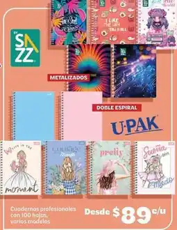 Soriana Híper Courage - cuadernos profesionales oferta