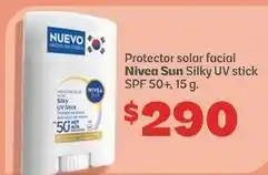 Soriana Híper Sky - protector solar facial silky uv stick spf 50+ oferta