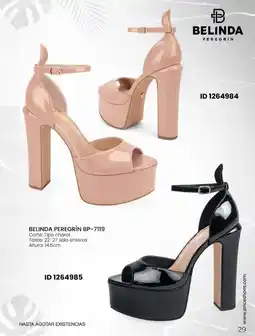 Price Shoes belinda peregrín bp-7119 oferta