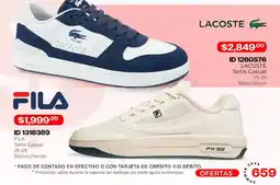 Price Shoes Fila Tenis Casual oferta