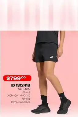 Price Shoes adidas short oferta