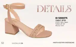 Price Shoes Yaeli sandalias oferta