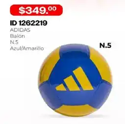 Price Shoes Adidas Balón N.5 Azul/Amarillo oferta