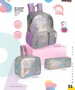 Price Shoes Kehn Kids Backpack Set 3 Pzas oferta