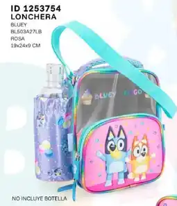 Price Shoes Bluey lonchera rosa oferta