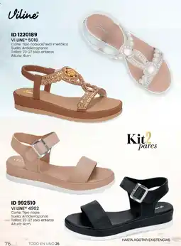 Price Shoes Viline Kit 2 pares oferta