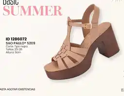 Price Shoes Basic Summer Sao Paulo 5209 oferta