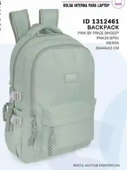 Price Shoes Pink by Price Shoes Backpack oferta